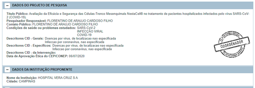 CONEP approval